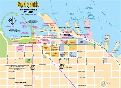 Fisherman's wharf San Francisco map - Map fisherman's wharf San ...