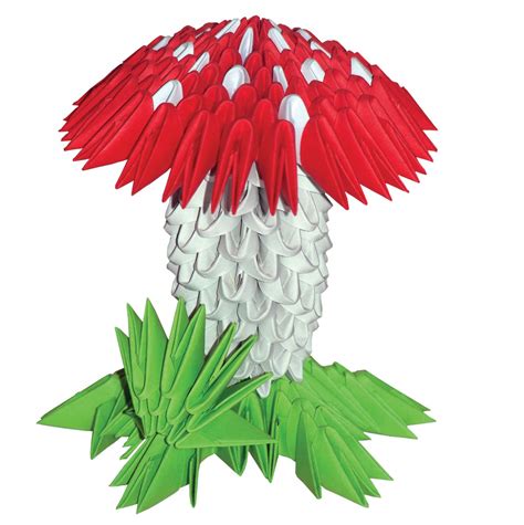 Amazing gift - Mushroom 3D modular origami