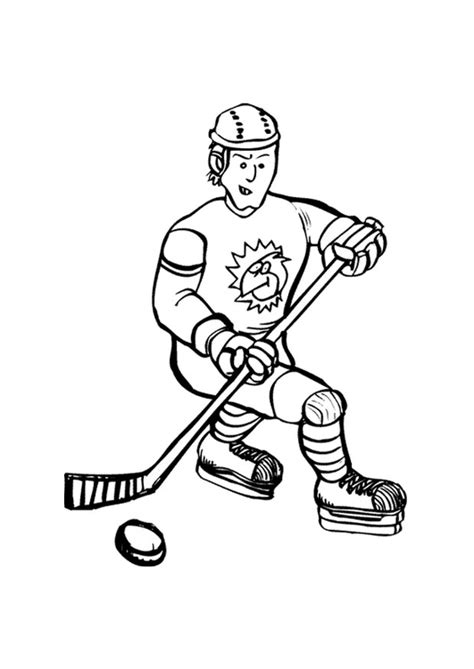 Coloriage hockey sur glace - img 10127