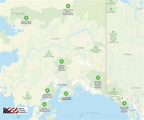 Alaska State Parks Map