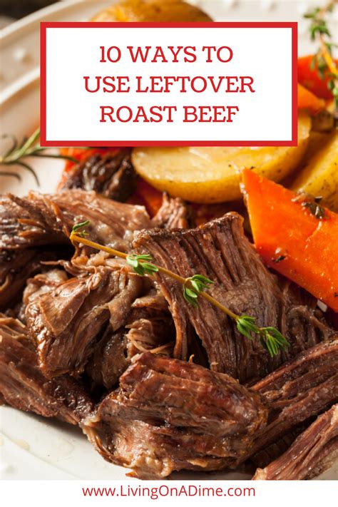 Roast Meat Recipe, Leftover Roast Beef Recipes, Leftover Pot Roast, Easy Pot Roast, Pot Roast ...