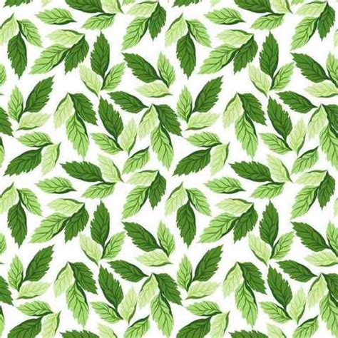 Seamless Leaf Pattern Free Vector Download | FreeImages