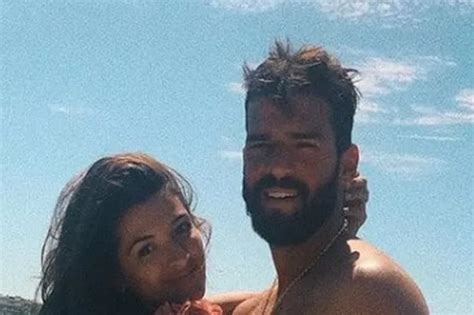 Liverpool goalkeeper Alisson Becker's wife shares photo of their LFC ...