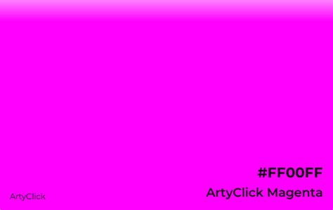 ArtyClick Magenta Color | ArtyClick