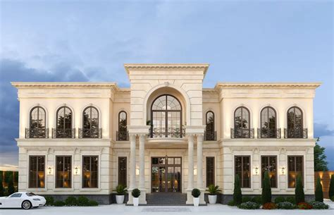 Neoclassical Palace Design | Al Doha, Qatar - CAS | Classic house design, Classic house exterior ...