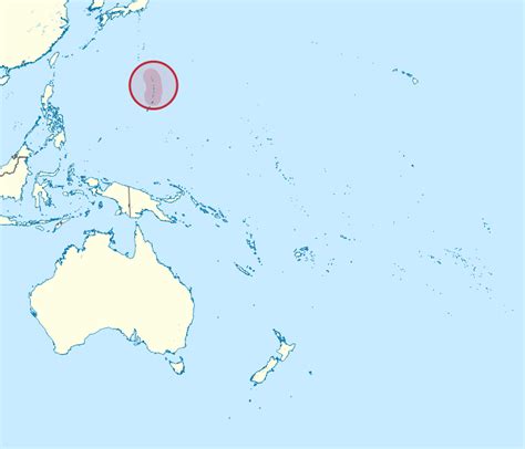 Detailed location map of Northern Mariana Islands. Northern Mariana Islands detailed location ...