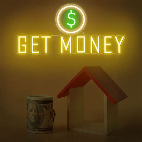 Get Money Neon Sign Bar Led Light in 2023 | Neon bar signs, Neon signs, Bar signs