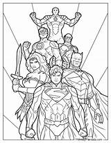 Printable Dc Coloring Pages 2025 sketch template