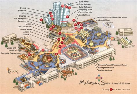 Mohegan Sun Floor Map - Infoupdate.org