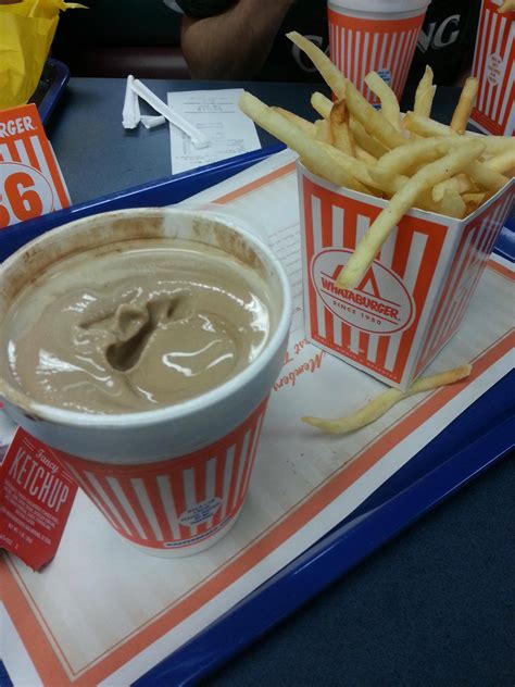 Milkshake and fries : r/Whataburger