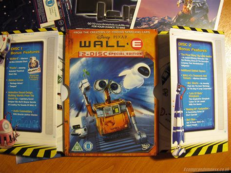 Wall-E 2 Disc Special Edition DVD with Art Cards | LH Yeung.net Blog ...