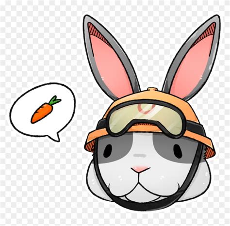 Rescue Rabbit Head By Lexissketches - Drawing - Free Transparent PNG ...