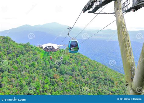 Cable Car in Langkawi Island Editorial Photography - Image of holiday ...