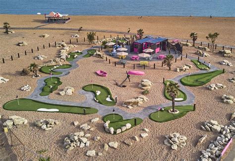 Putters! mini-golf course opens at Folkestone Harbour Arm close to bars and restaurants