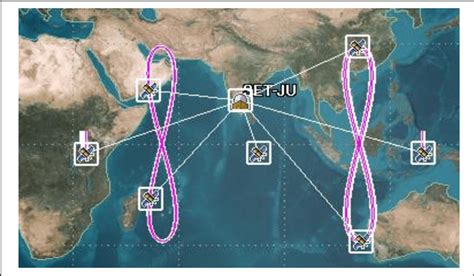 Tracking of IRNSS satellites with respect to IRNSS receiver. | Download ...