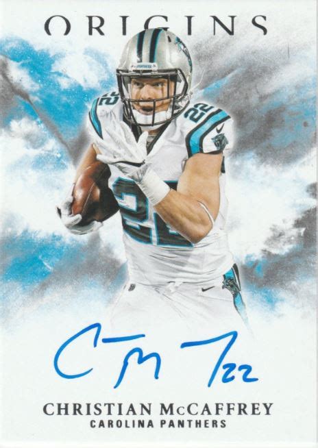 Future Watch: Christian McCaffrey Rookie Football Cards, Panthers