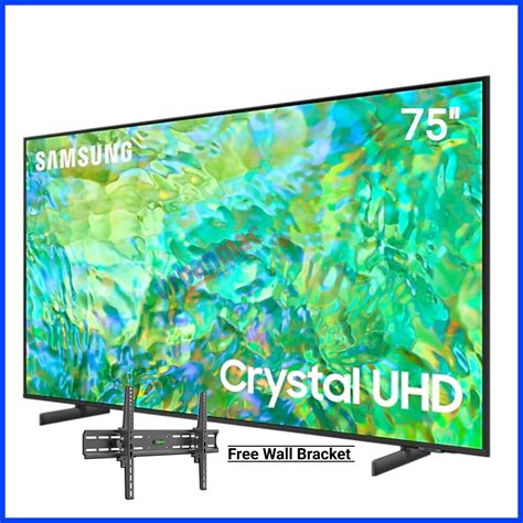 Samsung 75" 75CU8000 Crystal UHD Smart 4k Tv New Model 2023 - Urbanmac ...