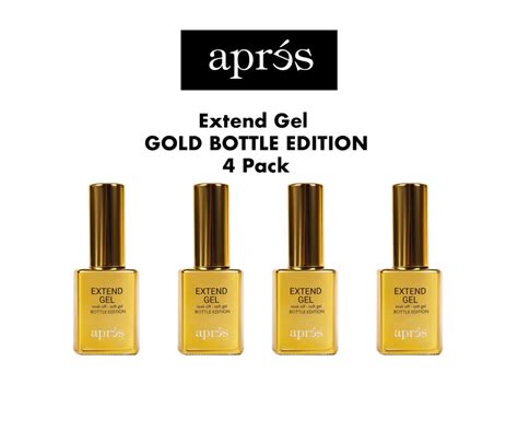 Apres Extend Gel - Gold Bottle Edition - 4 Pack – LR BEAUTY/SALONSUPPLYPLUS