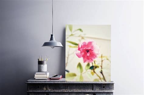 Buy Pink Rose Wall Print Rose Wall Decor Gift for Her Romantic Online ...