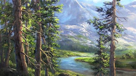 Mountain Scenery Paintings