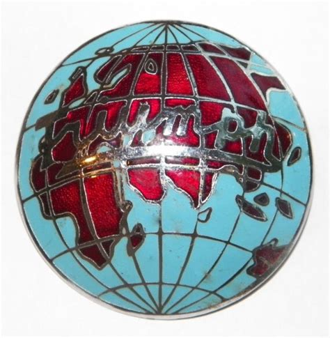 TRIUMPH EMBLEM ORIGINAL VIintage Enamel-Chrome by WERKSTATTE2