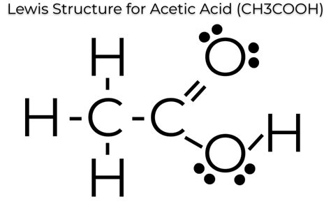 What is ch3cooh lewis structure?