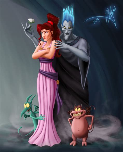 Megara and Hades by TheBensonian on DeviantArt