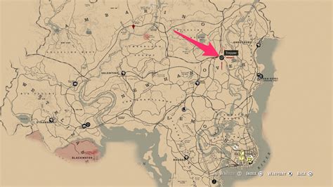 Rdr2 Trapper Locations Map