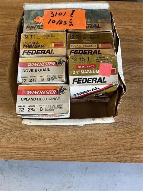 A1 - Assorted 12-Gauge Shotgun Ammo | Live and Online Auctions on HiBid.com