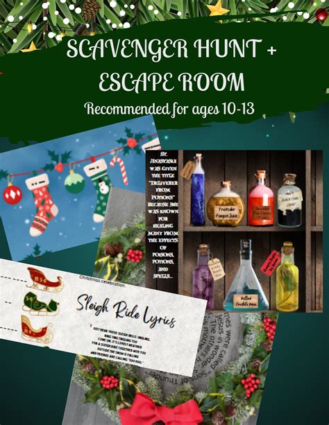 Christmas-epiphany Escape Room, Catholic Saints, Puzzles for Kids, Digital Download - Etsy