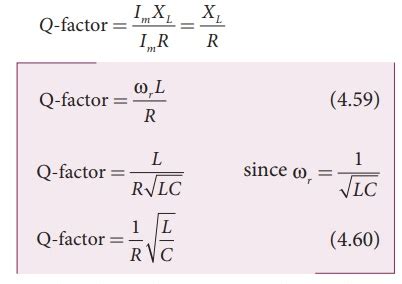 Quality factor or Q–factor - Definition, Explanation, Formulas, Solved Example Problems ...