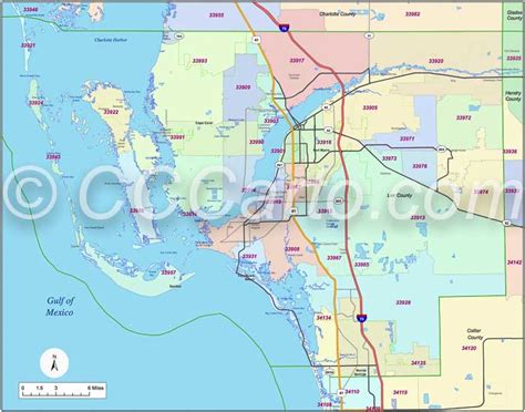 Lee County Zip Code Map – Map VectorCampus Map