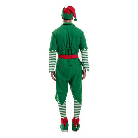 Adult Christmas Happy Elf Costume - LOASP