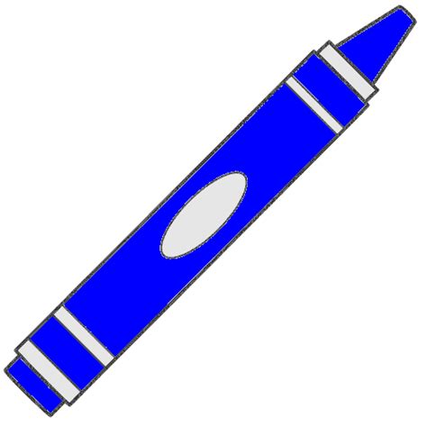 Blue Crayon Png images