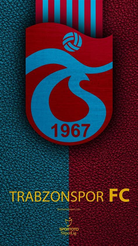 Download wallpapers Trabzonspor FC, 4k, Turkish football club, leather ...