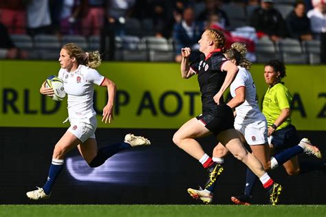 Dow double helps England edge past Canada to reach final ｜ Rugby World ...