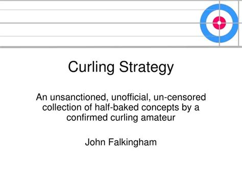 PPT - Curling Strategy PowerPoint Presentation, free download - ID:1430894