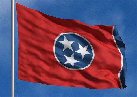 Tennessee State Flags - Nylon & Polyester - 2' x 3' to 5' x 8' | US Flag Store