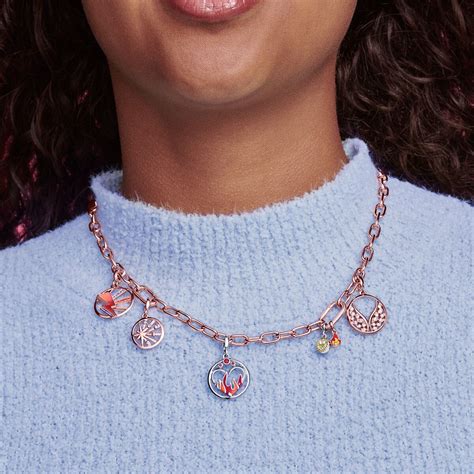 Pandora ME Small-Link Chain Necklace | Rose gold plated | Pandora US