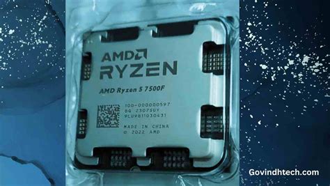 AMD Ryzen 7500F First Benchmarks