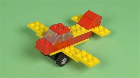 LEGO Airplane 001 Building Instructions - Basic 515 "How To" - YouTube