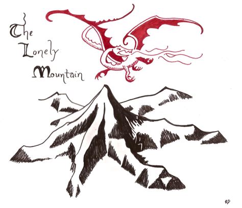 The Lonely Mountain by denialtwist91 on DeviantArt