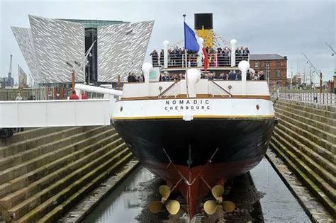 SS Nomadic taken over by Titanic Belfast more than a century after it carried 274 passengers to ...