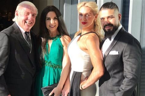 WWE News: Ric Flair reacts to Andrade and Charlotte's engagement