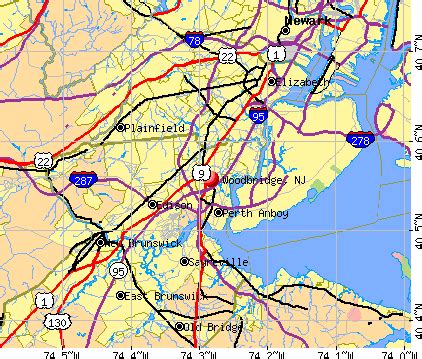 Woodbridge, New Jersey (NJ 07095) profile: population, maps, real ...