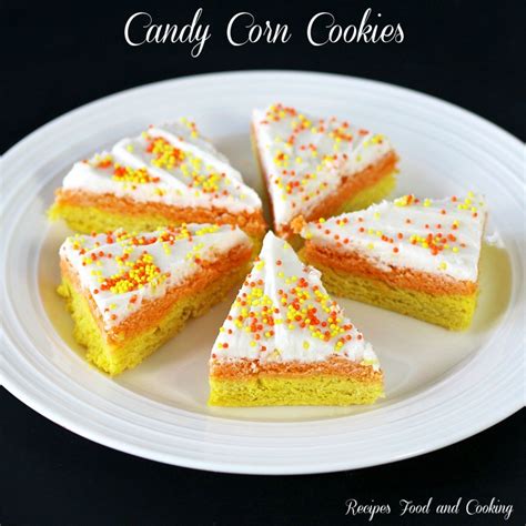 Candy Corn Cookies - Recipes Food and Cooking