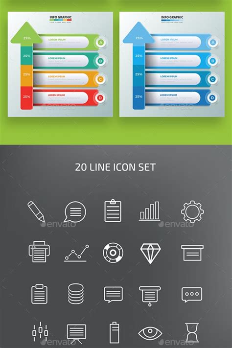 Arrow Infographic Design – MasterBundles