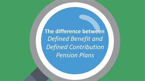 What is the difference between Defined Benefit and Defined Contribution ...