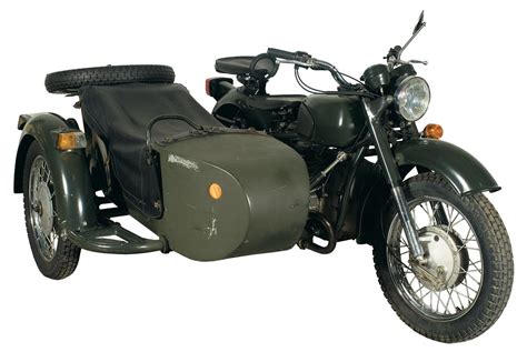 Irbit Motor Works Ural M72 Sidecar Motorcycle with Accessories