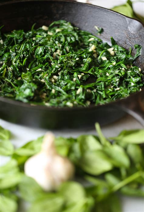 Sautéed Garlic Spinach - Our Best Bites